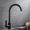 Kitchen faucet - Single Handle One Hole Standard Spout / Tall / ­High Arc Contemporary Kitchen Taps / Stainless Steel
