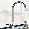 Kitchen faucet - Single Handle One Hole Standard Spout / Tall / ­High Arc Contemporary Kitchen Taps