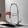 Kitchen faucet - Single Handle Two Holes Electroplated Pull-out / shy;Pull-down / Tall / shy;High Arc / Bar / shy;Prep Centerset Contemporary Kitchen Taps