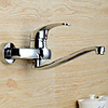 Kitchen faucet - Single Handle Two Holes Electroplated Standard Spout Free Standing Contemporary Kitchen Taps