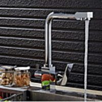 Kitchen faucet - Two Handles One Hole Electroplated Standard Spout Other Ordinary Kitchen Taps