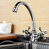 Kitchen faucet - Two Handles One Hole Standard Spout Contemporary Kitchen Taps