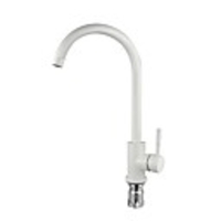 Kitchen faucet / Bathroom Sink Faucet - Single Handle One Hole Nickel Brushed Standard Spout / Tall / ­High Arc Free Standing