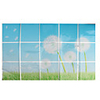 Kitchen High Temperature Resistant Aluminum Foil Prevent Oil Sticker - Dandelion