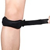 Knee Brace for Hiking Basketball Outdoor Wearproof Nylon 1pc Training Sport Black Red Blue