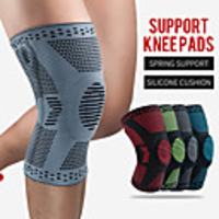 Knee Brace Knee Sleeve Sporty for Joint Pain and Arthretith Running Marathon Anti-slip Strap Compression Collision Avoidance Men