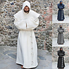 Knight Ritter Medieval Renaissance Coat Masquerade Hoodie Hoodies Robe Men