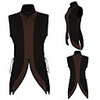 Knight Ritter Medieval Renaissance Masquerade Vest Men