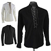 Knight Ritter Retro Vintage Punk Gothic Medieval Steampunk 17th Century Blouse / Shirt Masquerade Tuxedo Men