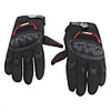 KNIGHTOOO Black Mesh Nylon Full-finger Gloves for Cycling/Motorcycle(XL Size)