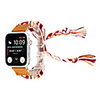 Knitting Wool Hand-Woven Wristband Bracelet Watch Band for Apple Watch 38/40mm 42/44mm Series 4 3 2 1 National Wind Hand-Woven Watch Strap