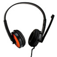Koniycai KT-2200MV Microphone Headphones (Orange)