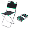 KORAMAN Camping Chair Fishing Chairs Portable Foldable Lightweight Anti-tear Aluminum Alloy Waterproof Fabric Oxford for 1 person Fishing Beach Camping Traveling Spring Summer Black Green miniinthebox