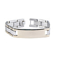 Korea Style Fashion Design Silver Golden Bracelet