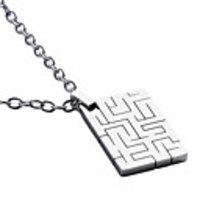 Korean Style Non-mainstream Hollow Out Pendant Necklace