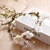Korean Sweet Other Material Headpiece with Flower 1 Piece Wedding Headpiece