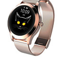 KW10 Joker Bluetooth Fitness Tracker Support Notify/ Heart Rate Monitor Stainless Steel Sport Smartwatch for Samsung/ Iphone/ Android Phones