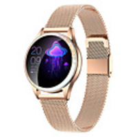 KW20 Smartwatch Stainless Steel BT Fitness Tracker Support Notify/ Heart Rate Monitor Sport Waterproof Smart Watch for Samsung/ Iphone/ Android Phones