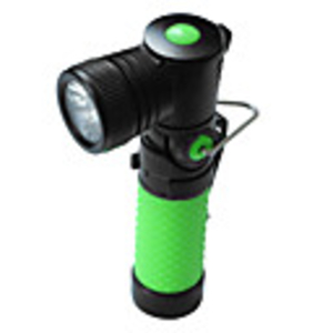 L-Shape Fluorescence Green Cree Q5 LED Flashlight