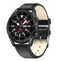 L19 Unisex Smartwatch Bluetooth Heart Rate Monitor Blood Pressure Measurement Calories Burned Health Care Information Stopwatch Pedometer Call Reminder Activity Tracker Sedentary Reminder