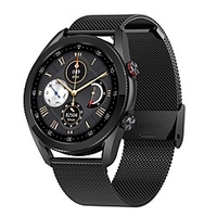 L19 Unisex Smartwatch Bluetooth Touch Screen Heart Rate Monitor Blood Pressure Measurement Calories Burned Camera Control Stopwatch Pedometer Call Reminder Activity Tracker Sleep Tracker