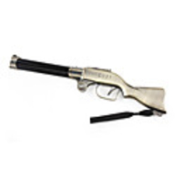 L201 Folding Gun Shaped Lighter with Double LED Light Tourch