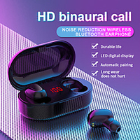 L22 Tws Wireless Earbuds Sports Mini Digital Display Earphones Bluetooth Earphones