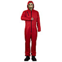 la casa de papel Dali Cosplay Costume Halloween Mask Men
