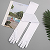 Lace / Elastic Satin / Satin Elbow Length Glove Party / Evening / Elegant With Solid