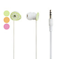 Lace Design In-ear Stereo Earphone Earbuds with Powerful Bass (Assorted Colors)