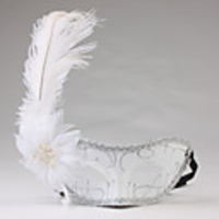 Lace Masquerade Mask Retro Random Ship With Red And White
