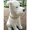 Lace Pearl Necklace for Dogs (S-L,  Assorted Colors)