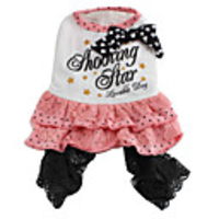 Laced Style Dress for Dogs (XS-L)