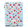 Lacquer Finish Durable Protective Hardshell Case for iPad 2 - Floral