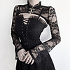 Lady Gothic Punk Gothic Masquerade Tube Top Women