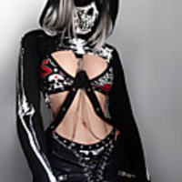 Lady Gothic Punk Gothic Party Costume Masquerade Women