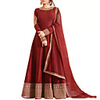 Lady Indian Georgette Embroidered Dress Masquerade Women
