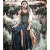 lady retro vintage gothic dress masquerade women