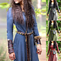 Lady Retro Vintage Medieval Dress Masquerade Women