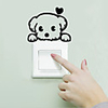 Landscape / Animals Wall Stickers Animal Wall Stickers Light Switch Stickers,  Vinyl Home Decoration Wall Decal Wall Decoration / Washable / Removable