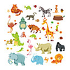 Landscape / Animals Wall Stickers Plane Wall Stickers Decorative Wall Stickers,  Vinyl Home Decoration Wall Decal Wall Decoration / Washable / Removable / Re-Positionable