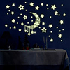 Landscape / Romance / Fashion Wall Stickers Luminous Wall Stickers Decorative Wall Stickers,  Vinyl Home Decoration Wall Decal Decoration / Washable / Removable