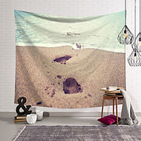 Landscape Beach Wall Tapestry Art Decor Blanket Curtain Hanging Home Bedroom Living Room Decoration miniinthebox