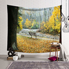 Landscape Fall Forest Wall Tapestry Art Decor Blanket Curtain Hanging Home Bedroom Living Room Decoration Polyester miniinthebox