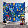 Landscape Ocean Wall Tapestry Art Decor Blanket Curtain Hanging Home Bedroom Living Room Decoration Polyester miniinthebox