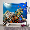 Landscape Ocean Wall Tapestry Art Decor Blanket Curtain Hanging Home Bedroom Living Room Decoration Polyester miniinthebox