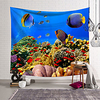 Landscape Ocean Wall Tapestry Art Decor Blanket Curtain Hanging Home Bedroom Living Room Decoration Polyester miniinthebox