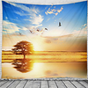 Landscape Scenery Wall Tapestry Art Decor Blanket Curtain Hanging Home Bedroom Living Room Decoration The Sky Of The Sunset miniinthebox