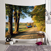 Landscape Tree Farm Wall Tapestry Art Decor Blanket Curtain Hanging Home Bedroom Living Room Decoration Polyester miniinthebox