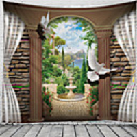 Landscape Wall Decor 100% Polyester Classic / Modern Wall Art,  150100 cm Decoration